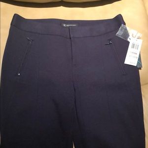 INC skinny leg navy pants